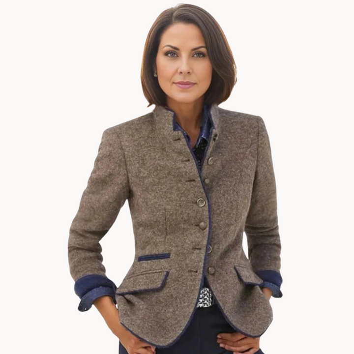 Sana | Elegant Pocket Short Outerwear