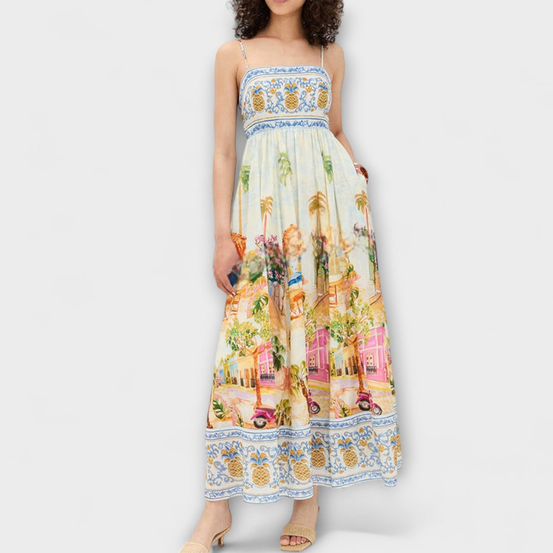 Lumen - Aracati Multicolour Maxi Dress