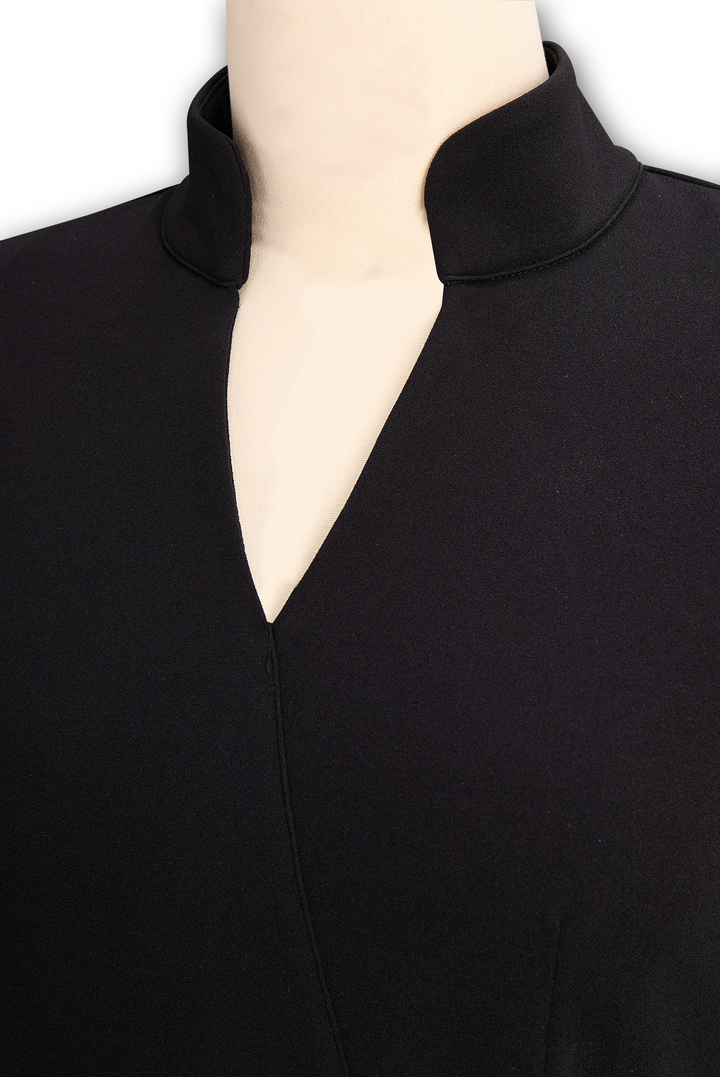Claribel - Refined Black Dress