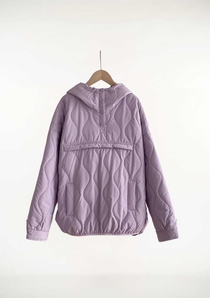 WILLOW | QUILTED WATER-REPELLENT HOODED JACKET