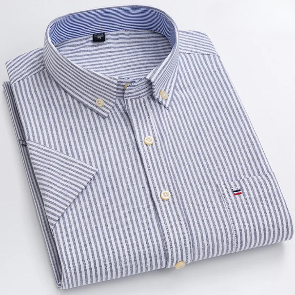 Peterson | Classic Cotton Shirt With Pattern
