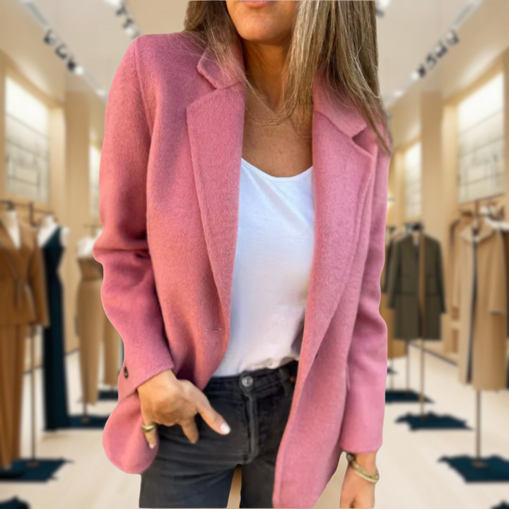 Suzanne - Casual Woollen Blazer