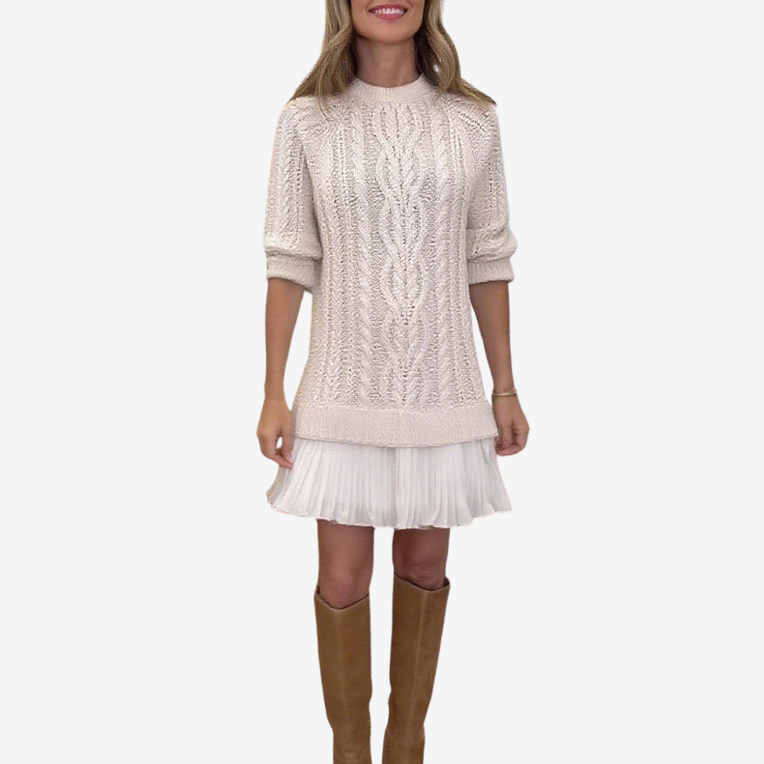 Sadie | Knit Sweater Dress