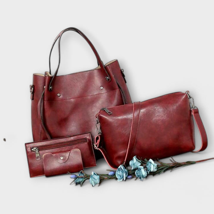 Isolde - 4-Piece Vintage Bag Set