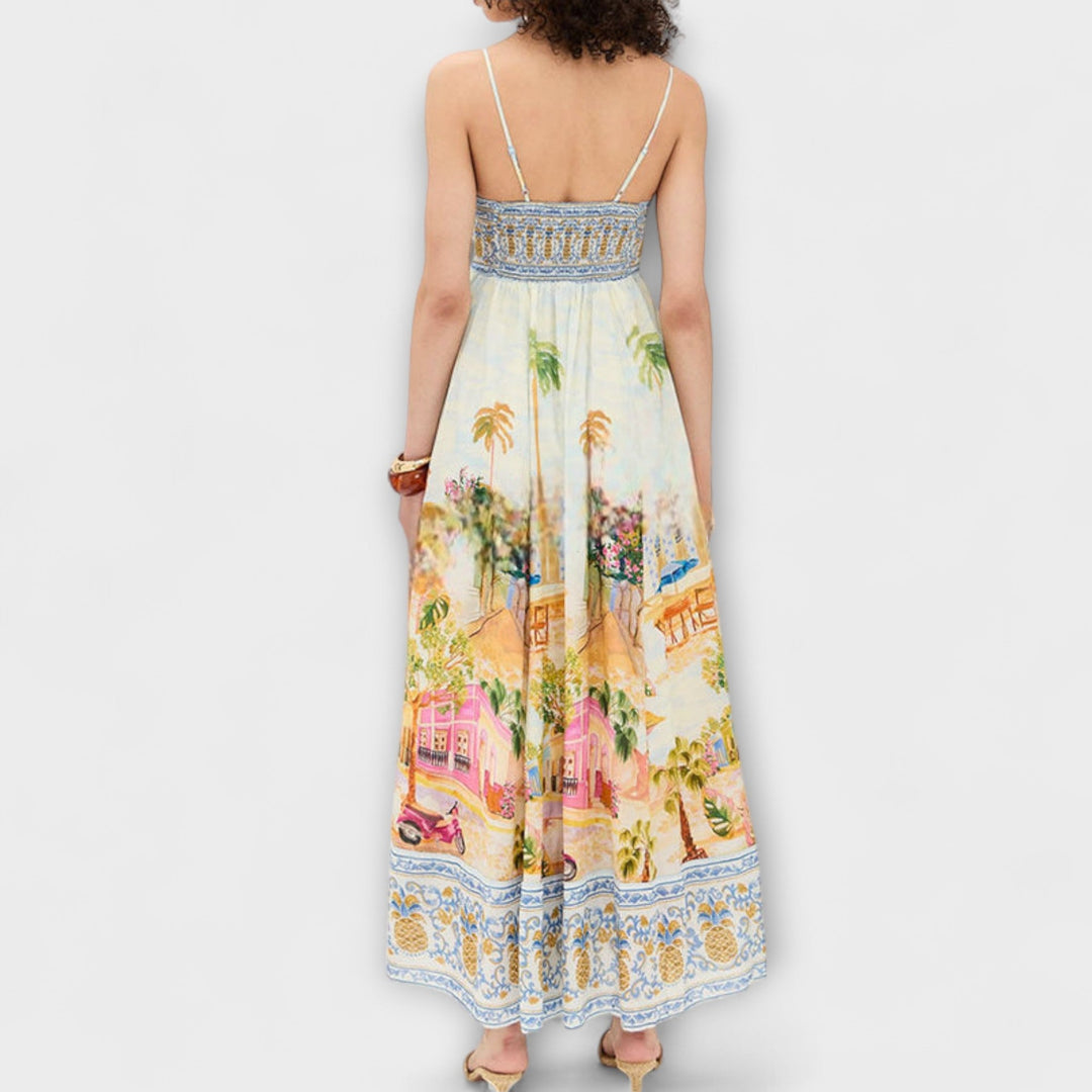 Lumen - Aracati Multicolour Maxi Dress