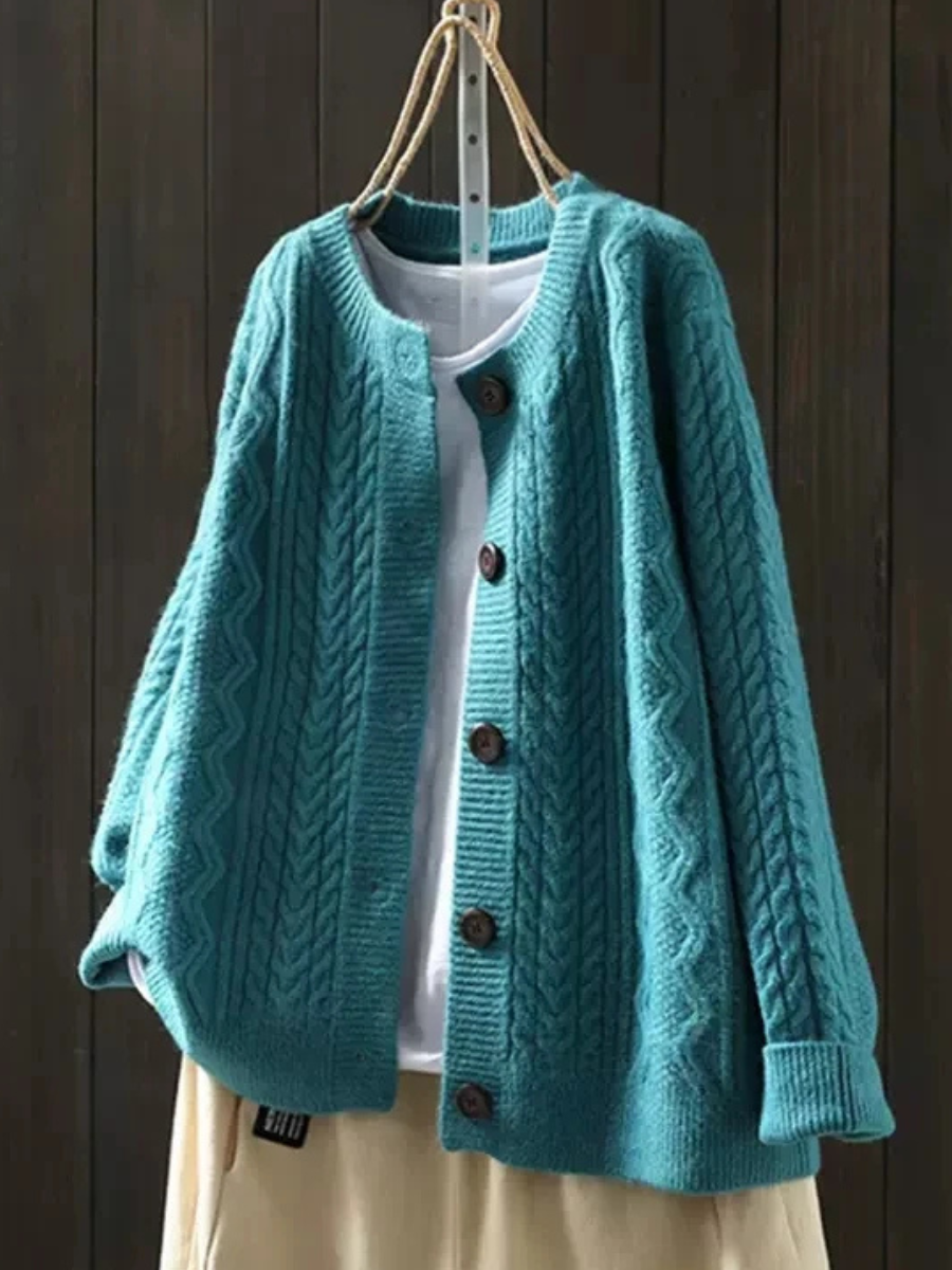 Emily | The Cable Cardigan