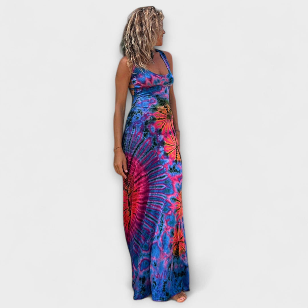 Ronja - La Bamba Tie-Dye Print Maxi Dress