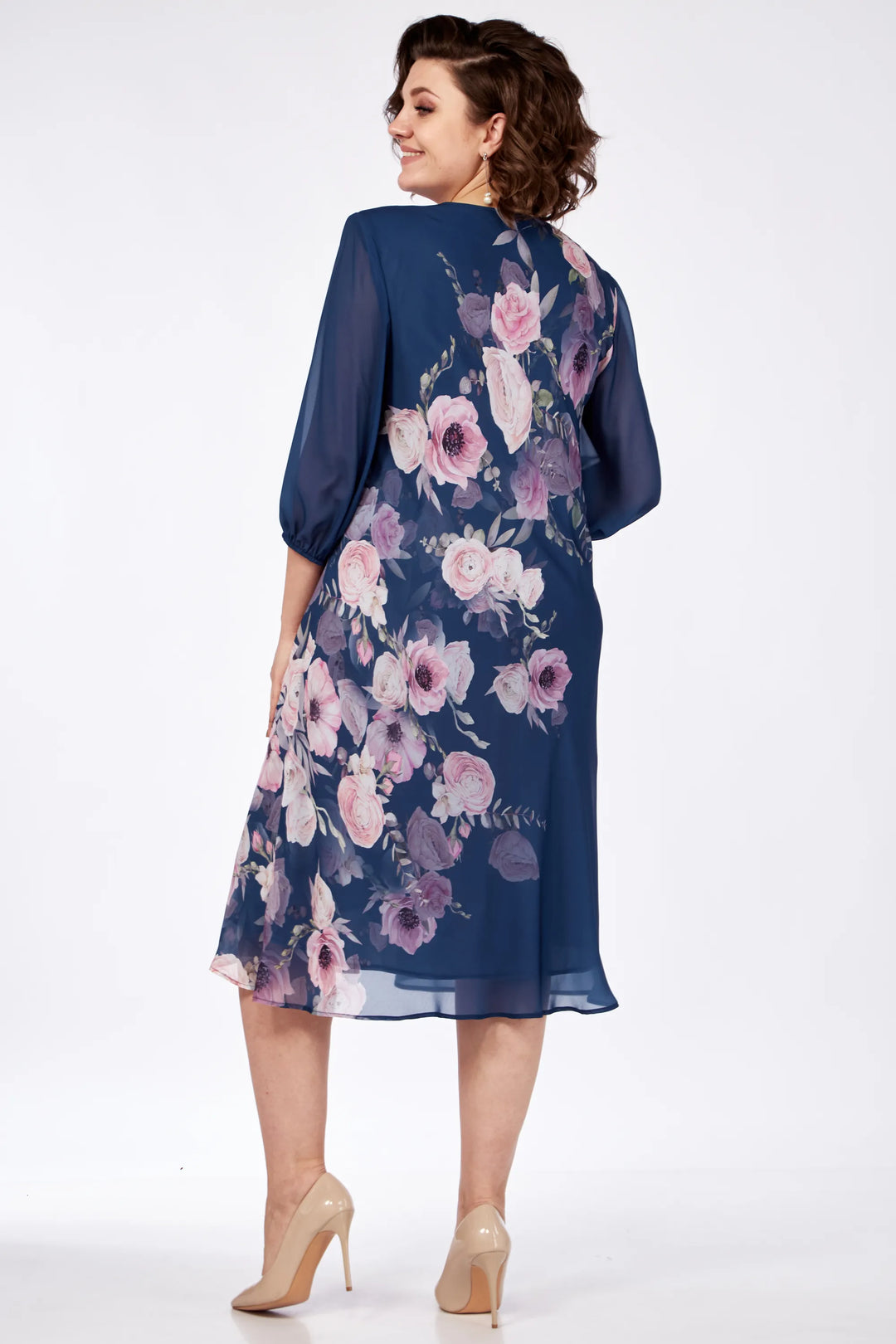 Allison | Elegant Floral Dress