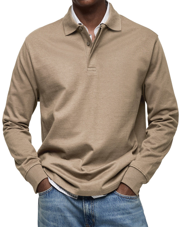 Tom | Long Sleeve Polo Shirt