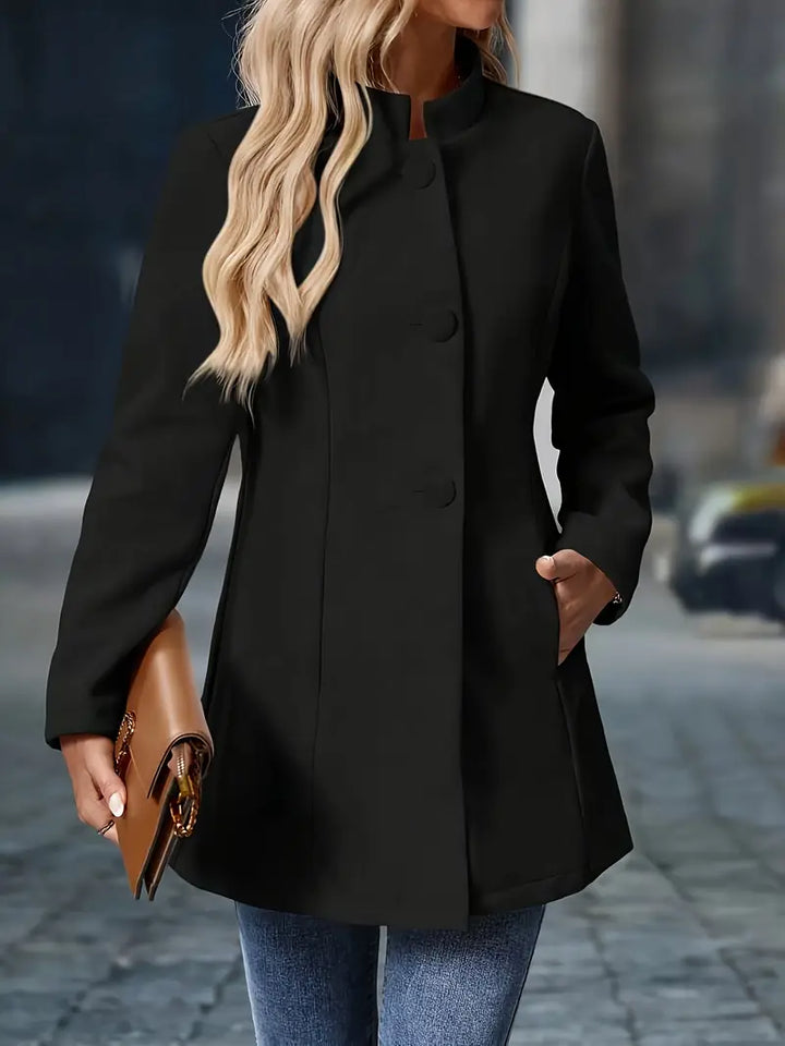 Francien | Classic Winter Coat with Buttons