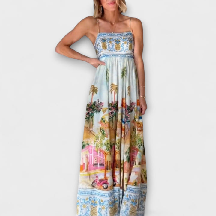 Lumen - Aracati Multicolour Maxi Dress