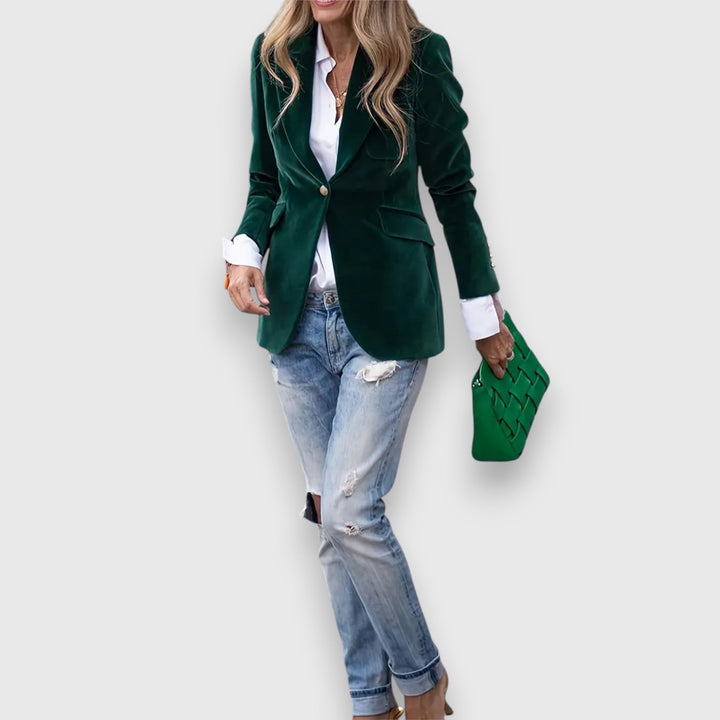 Abbie | Elegant One-Button Blazer