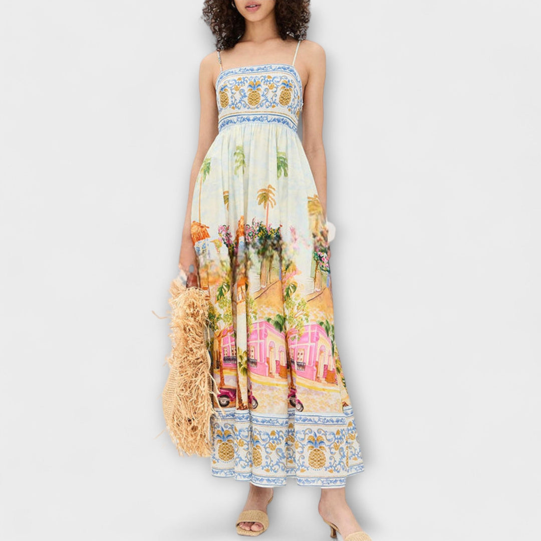 Lumen - Aracati Multicolour Maxi Dress