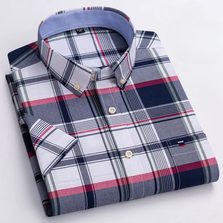Peterson | Classic Cotton Shirt With Pattern