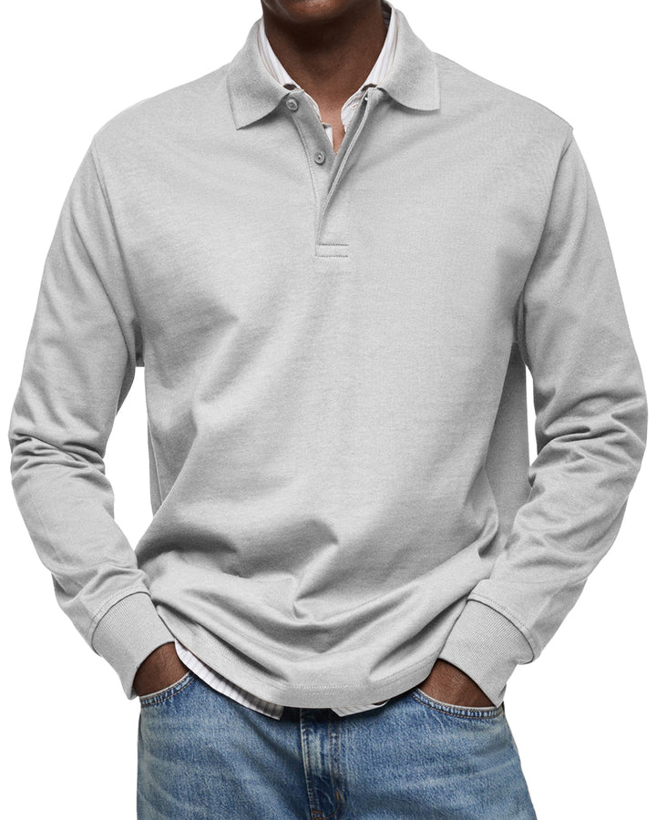 Tom | Long Sleeve Polo Shirt