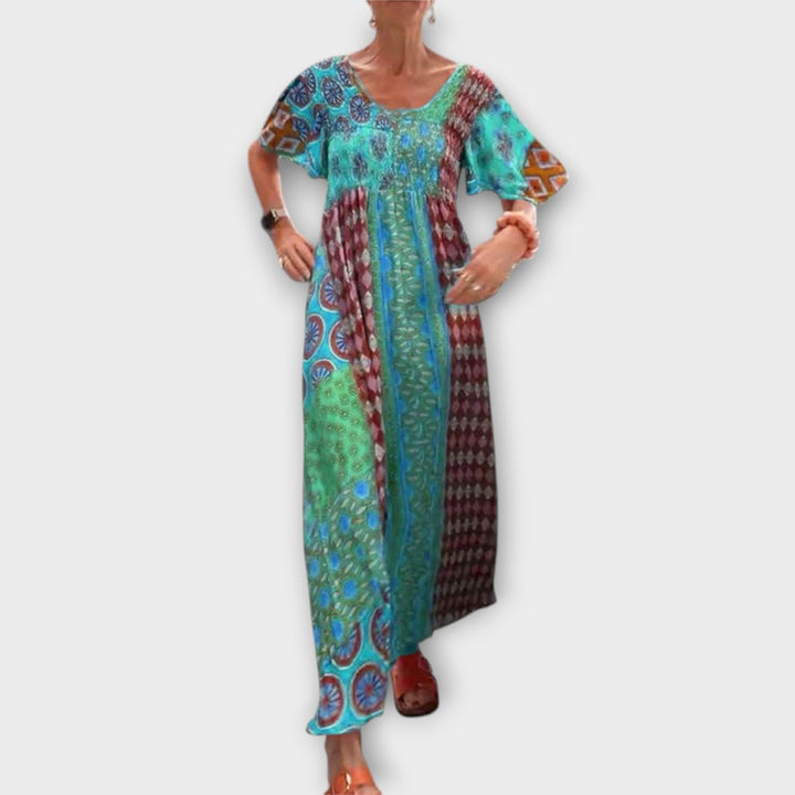 Melania - Vibrant Boho Dress