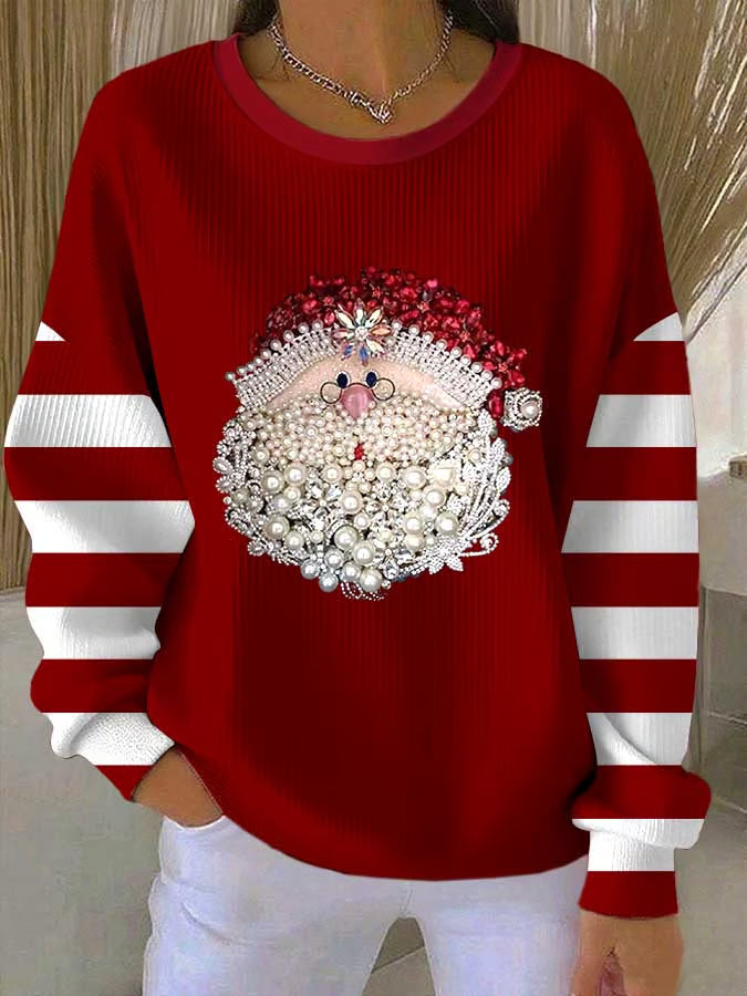 Mila | Jewelled Santa Jumper