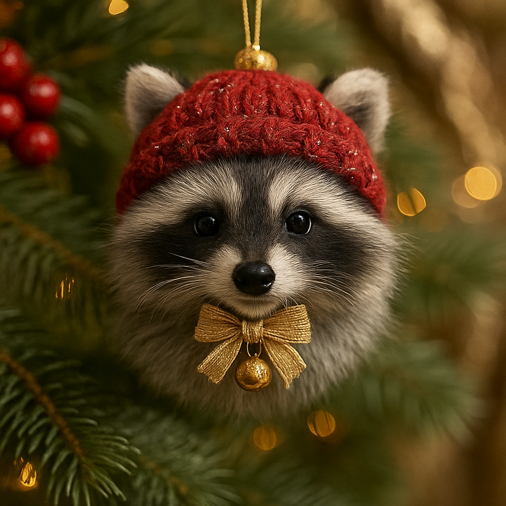Cozy Woodland Animals | Christmas Ornaments