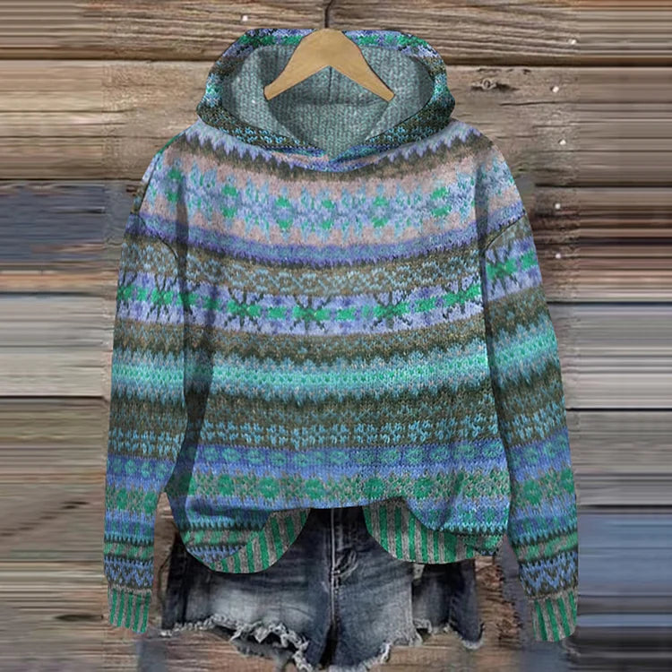 Lina™ | Ethnic-Inspired Hoodie