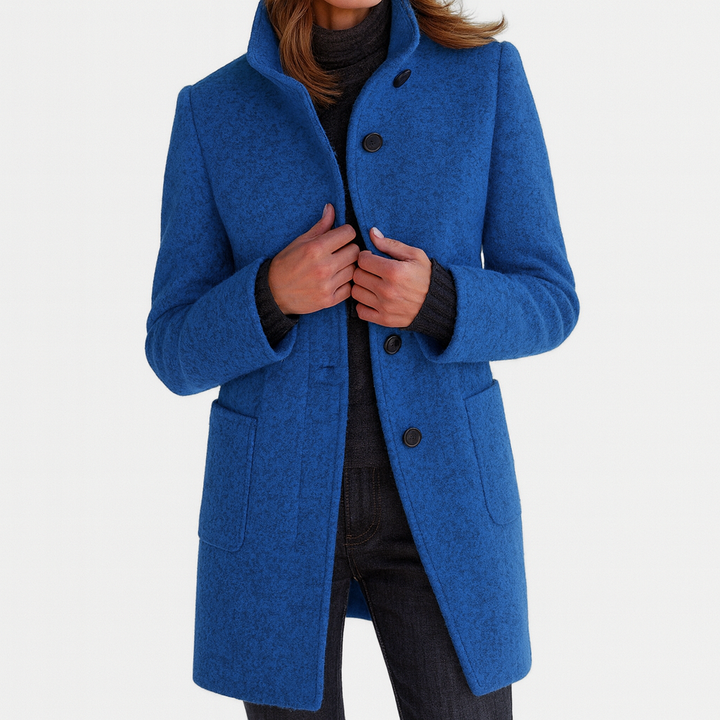 Isobel | Coat with High Collar