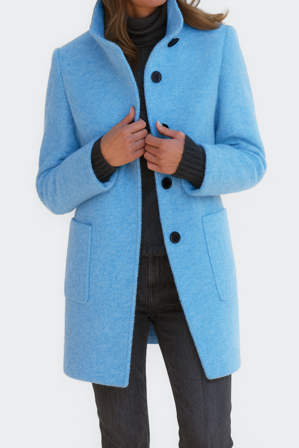 Nuala | Coat with High Collar