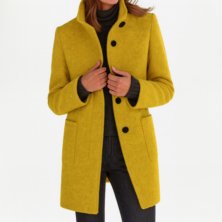 Nuala | Coat with High Collar