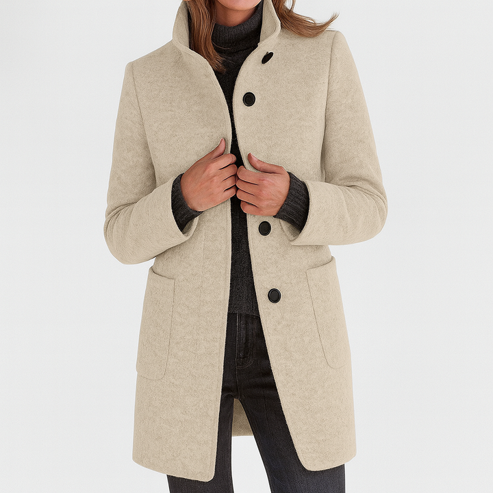 Isobel | Coat with High Collar