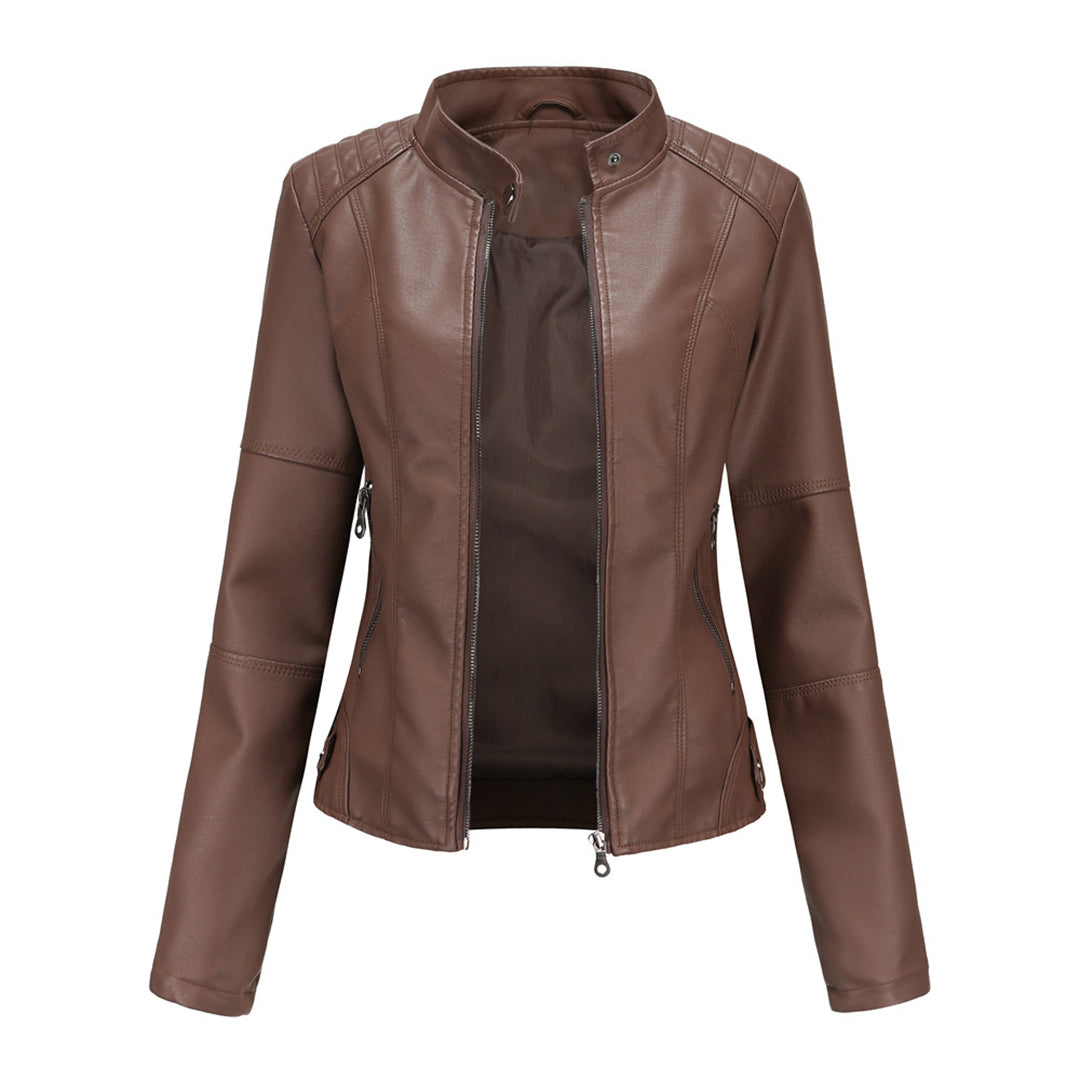 Dupont™ | Elegant Leather Jacket