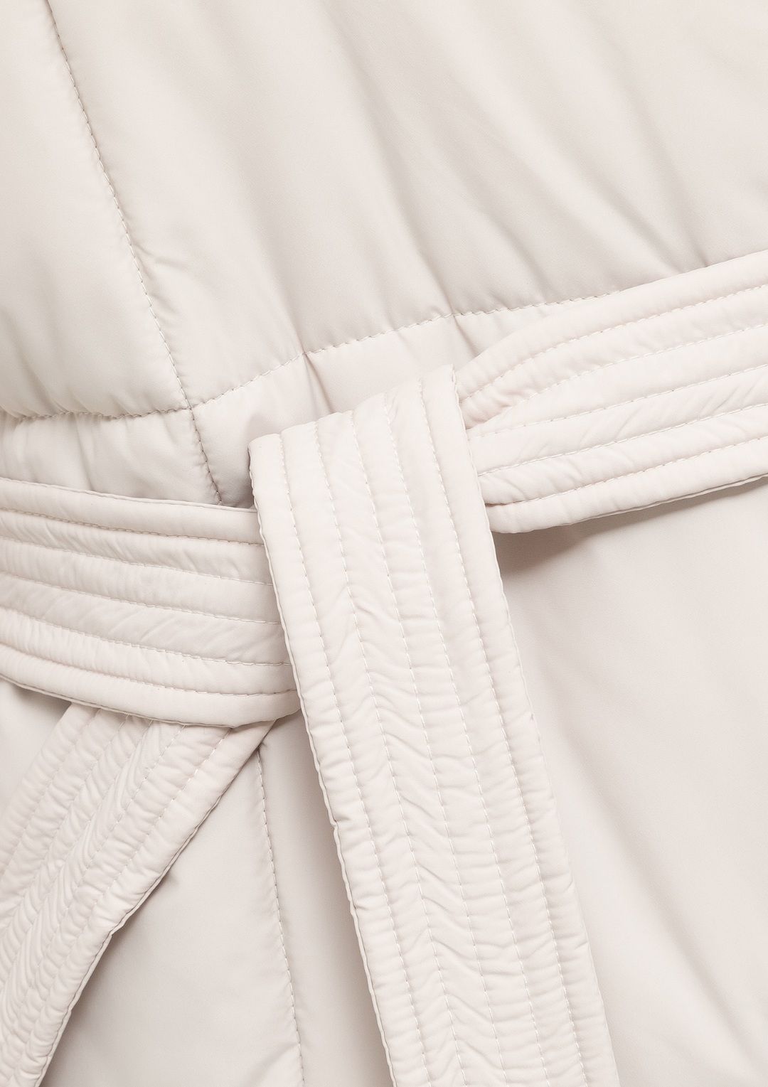 NOVA | MID LENGTH BELTED PUFFER JACKET