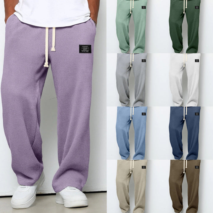 David | Comfortable Fit Drawstring Trousers