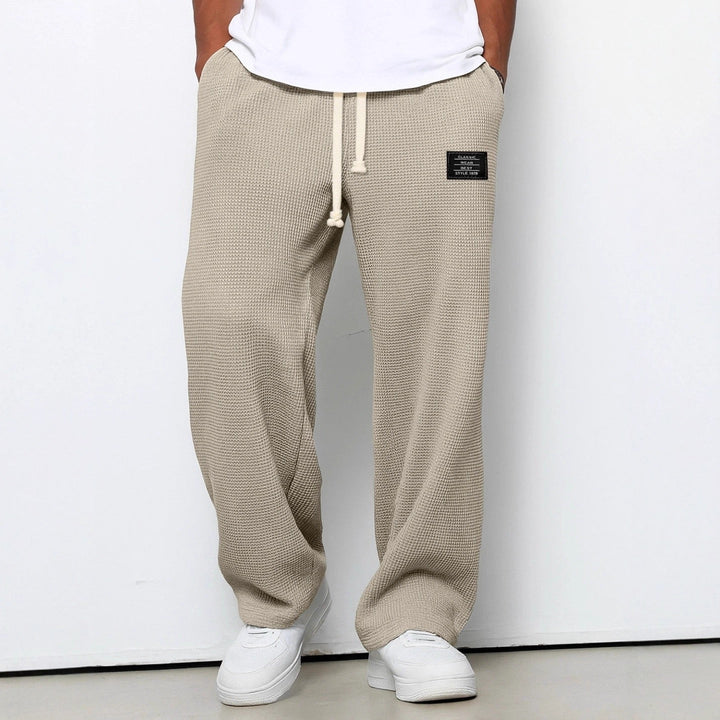 David | Comfortable Fit Drawstring Trousers