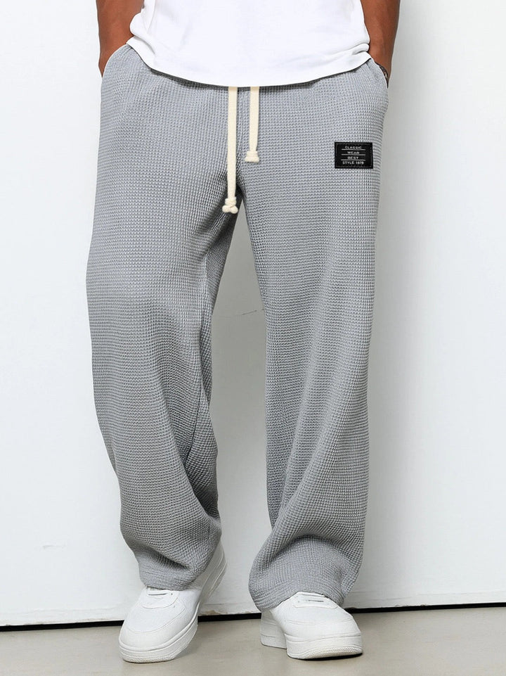 David | Comfortable Fit Drawstring Trousers