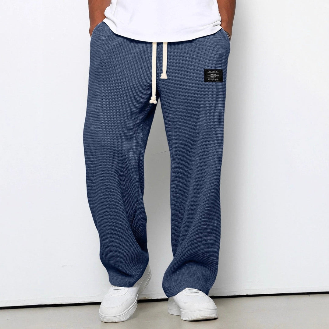 David | Comfortable Fit Drawstring Trousers