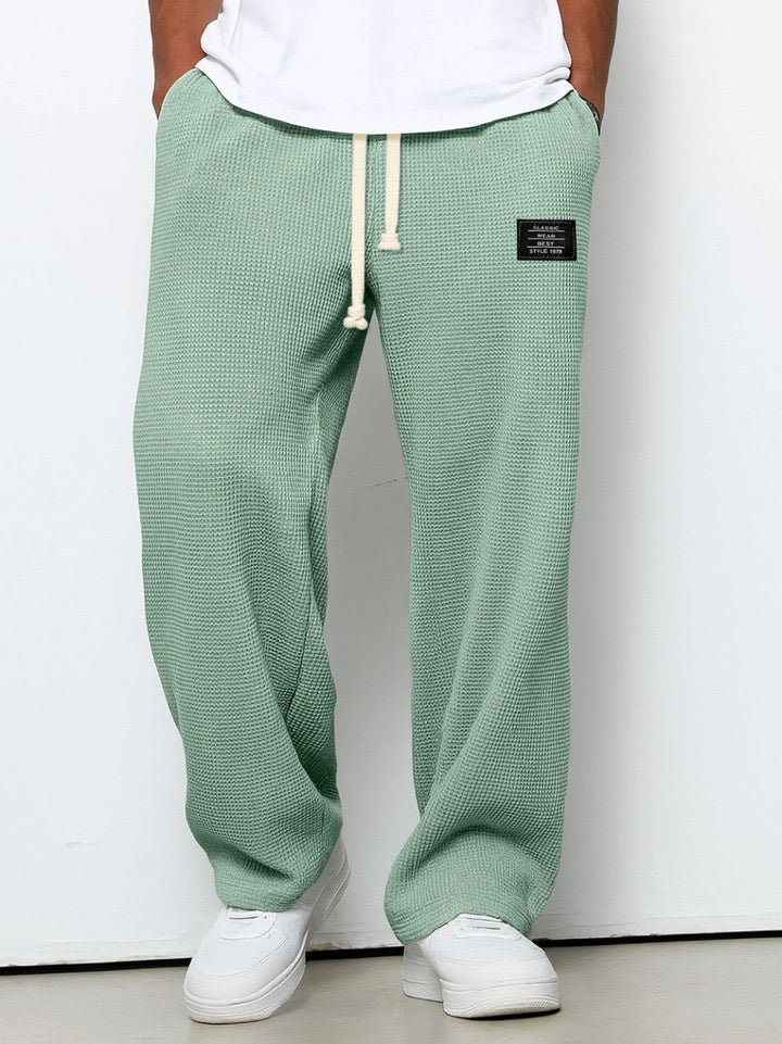David | Comfortable Fit Drawstring Trousers
