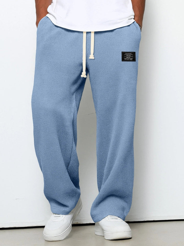 David | Comfortable Fit Drawstring Trousers