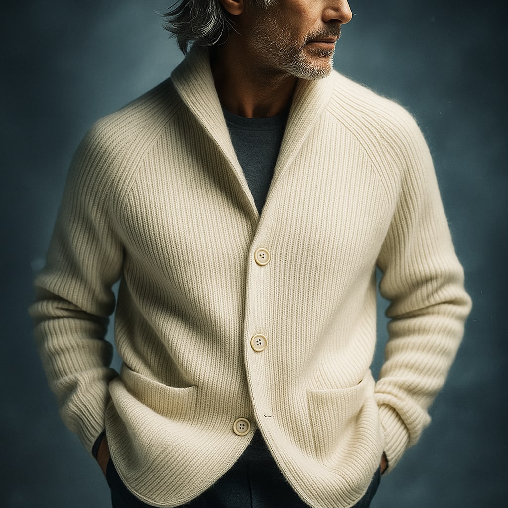 Brendan | Ribbed Cardigan