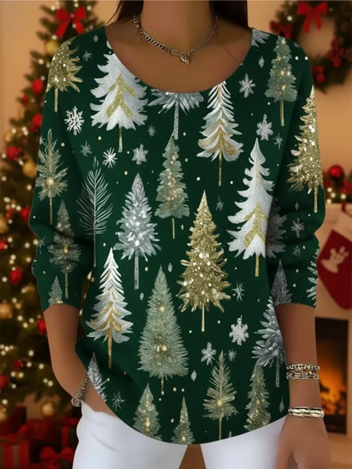 Noelle | Shimmer Forest Top