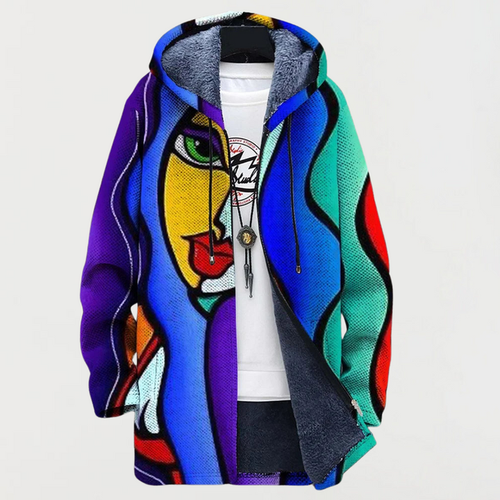 Lena | Colourful Art Hoodie
