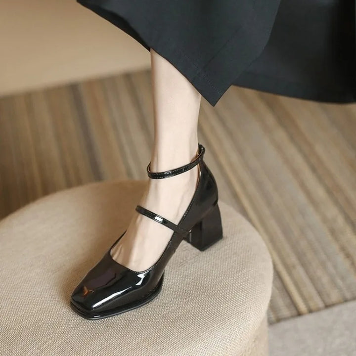 Abigail | Elegant Ankle-Strap Pumps