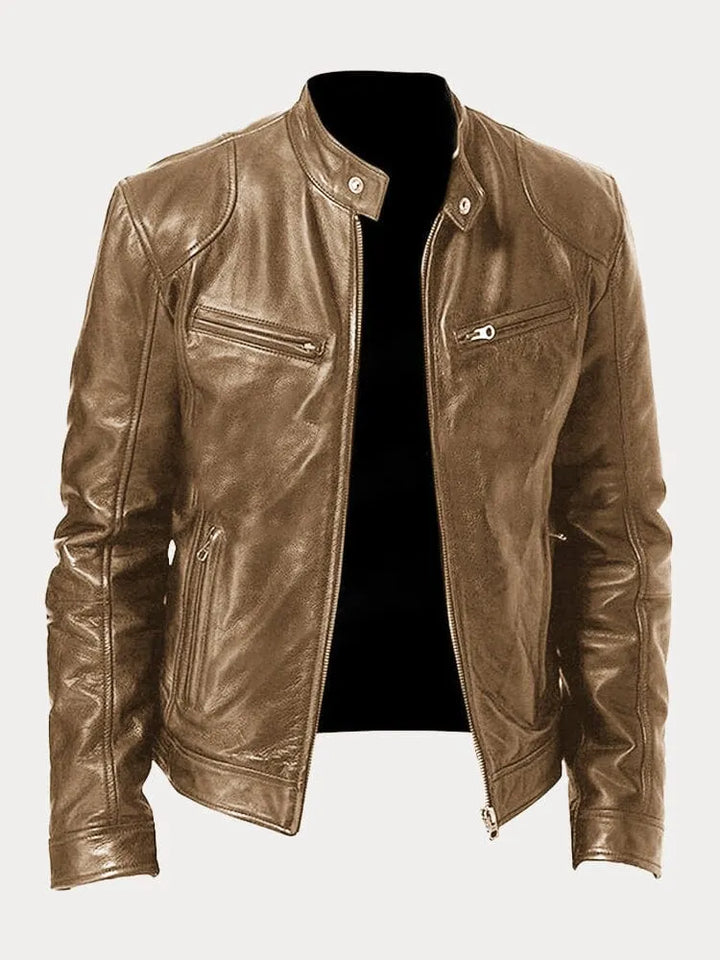 Victor | Casual Leather Jacket
