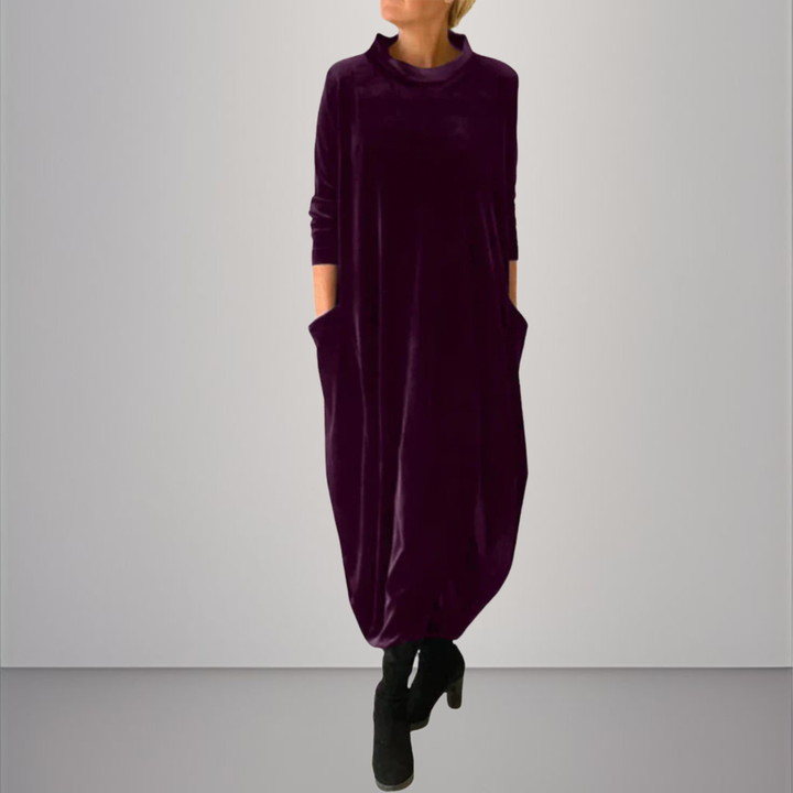 Eileen | Velvet Elegant Maxi Dress