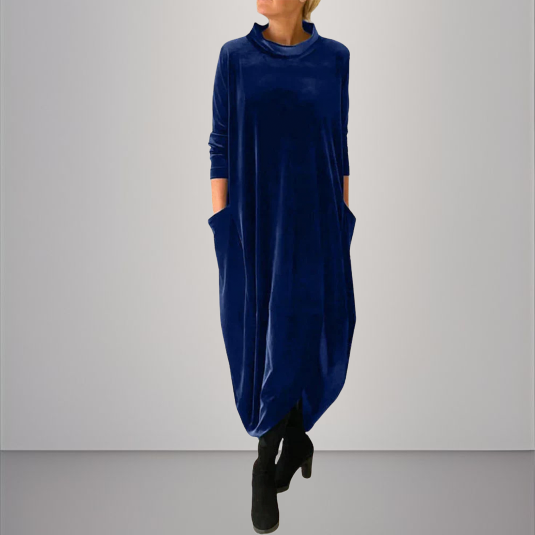 Eileen | Velvet Elegant Maxi Dress