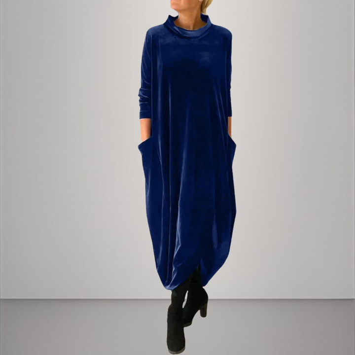 Eileen | Velvet Elegant Maxi Dress