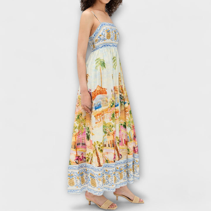 Lumen - Aracati Multicolour Maxi Dress