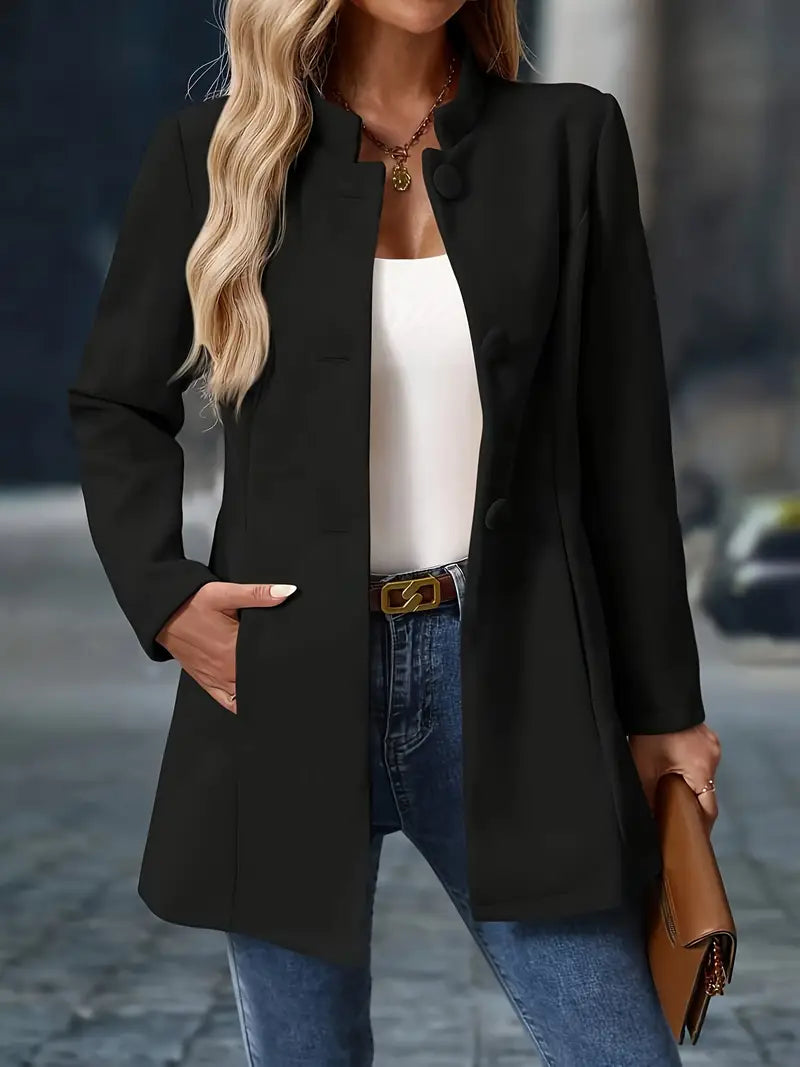 Francien | Classic Winter Coat with Buttons