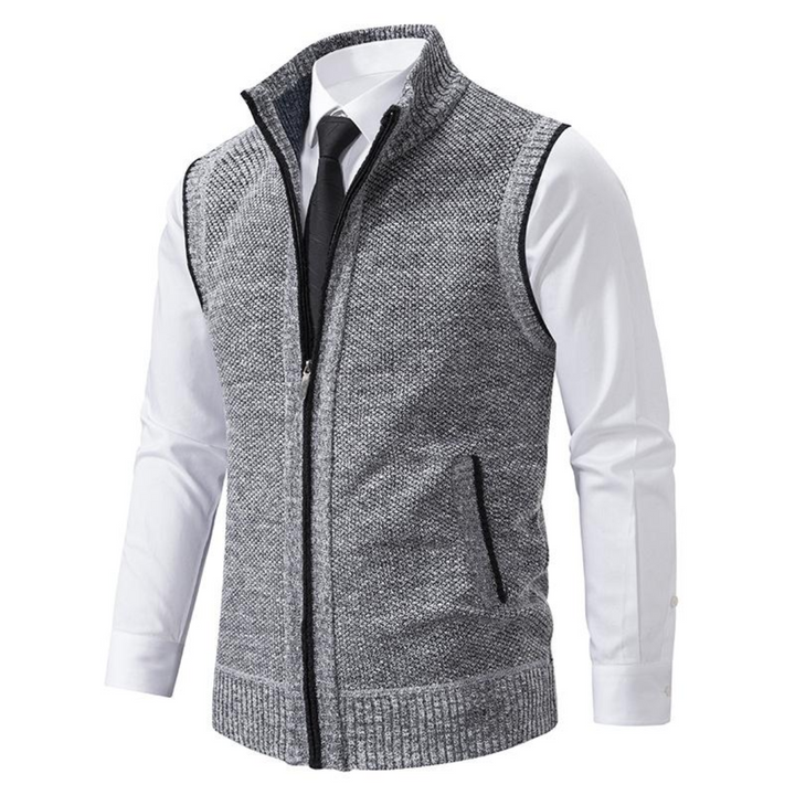 Kellan | Knitted Sleeveless Vest