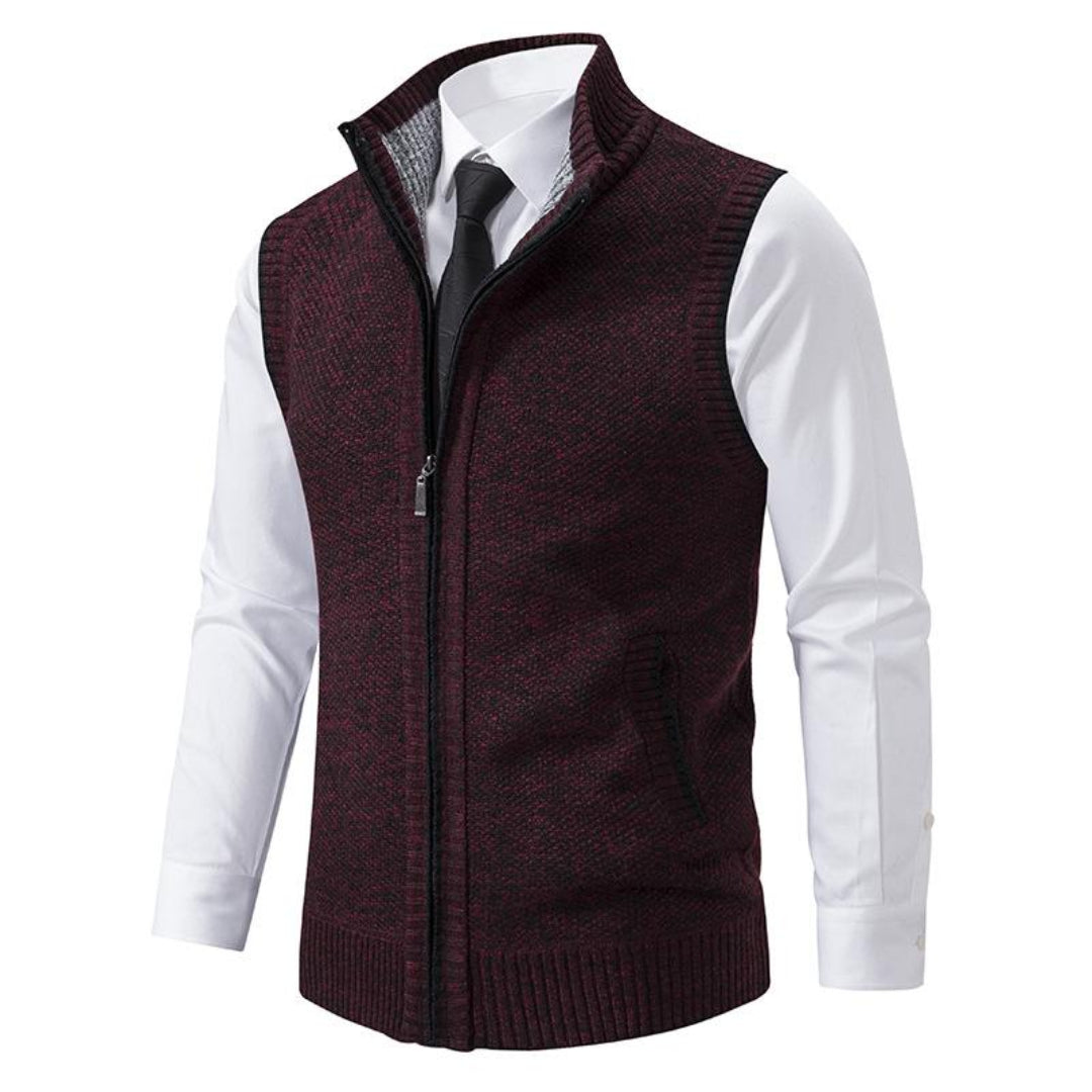 Kellan | Knitted Sleeveless Vest