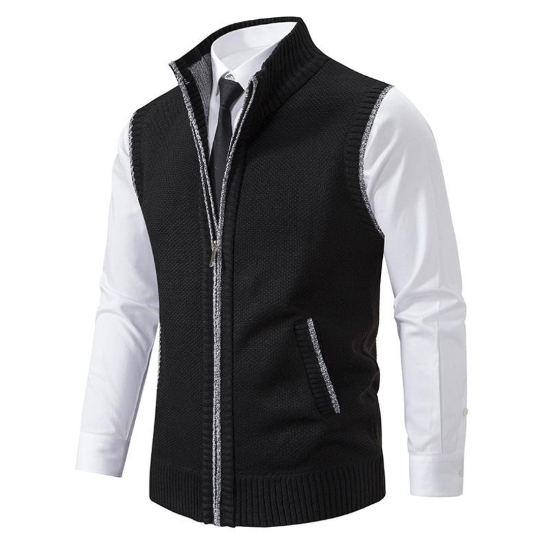 Kellan | Knitted Sleeveless Vest