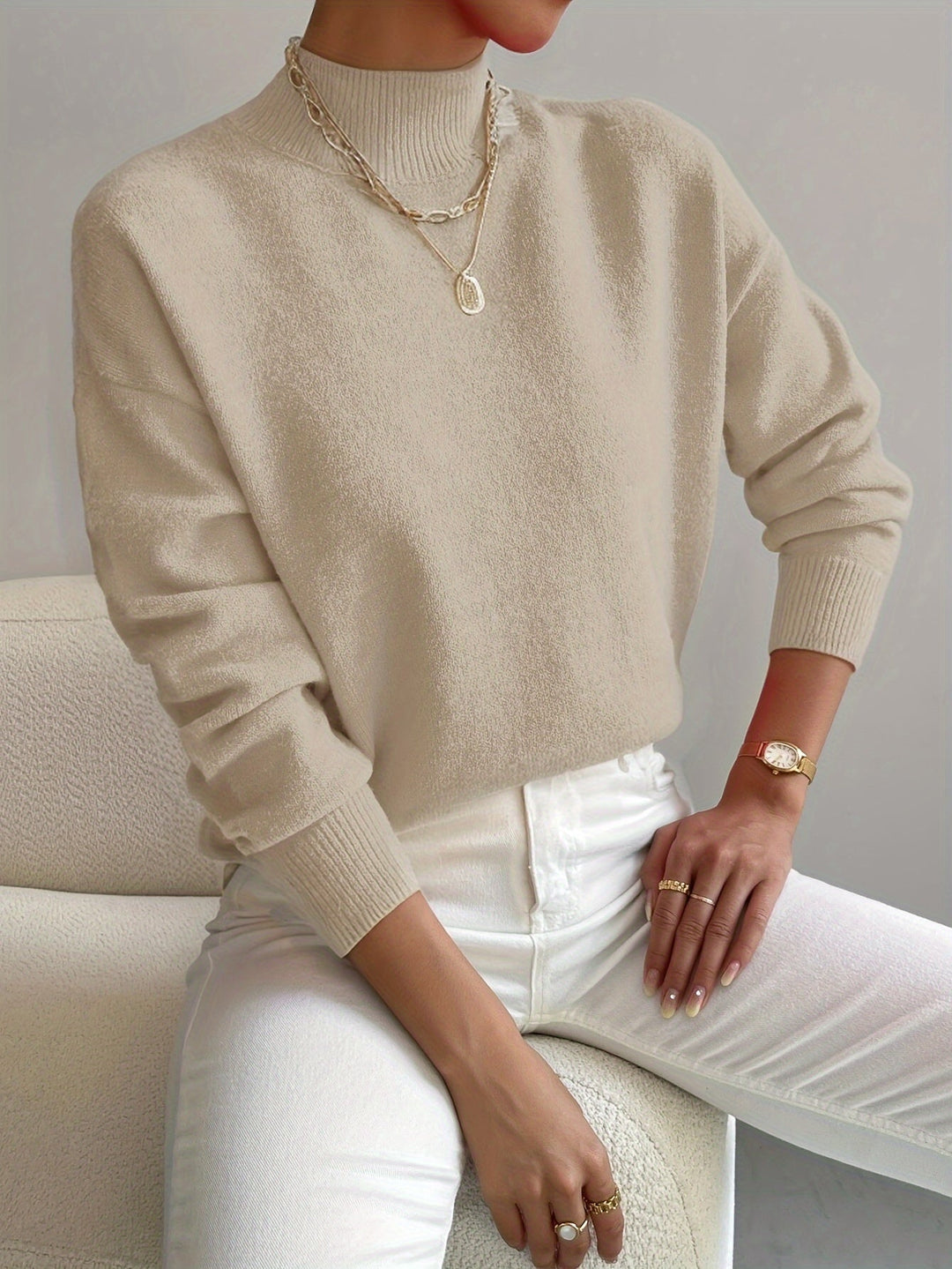 Marilena – Elegant Turtleneck Sweater