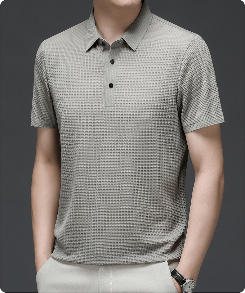 Bracciano Silk Polo Shirt